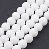 Natural Mashan Jade Round Beads Strands G-D263-10mm-XS01-4
