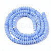 Synthetic Blue Lace Agate Beads Strands G-S366-104-2