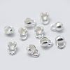 925 Sterling Silver Bead Tips Knot Covers STER-K171-48S-03-2