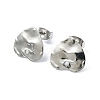Non-Tarnish 304 Stainless Steel Stud Earring Findings STAS-L024-003P-01-1