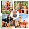 2 Colors Polymer Clay Mini Wall Bricks AJEW-OC0005-03B-6