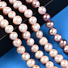 Natural Cultured Freshwater Pearl Beads Strands PEAR-N013-07M-2