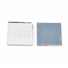 Mirror Glass Mosaic Tiles GLAA-WH0015-57-1