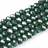 Electroplate Glass Beads Strands LS-EGLA-A034-P4mm-A09-A-1