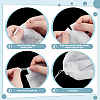 400Pcs Non-woven Fabric Shoes Storage Bags AJEW-WA0001-95-3