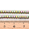 Electroplated Synthetic Non-magnetic Hematite Beads Strands G-T139-61E-4
