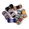 Handmade Millefiori Glass Bone Shape Beads LA-N002-38B-1