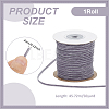 50 Yards Single Face Velvet Ribbon OCOR-WH0036-73C-2