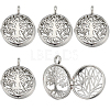 10Pcs Hollow Brass Cage Pendants KK-SC0004-39-1
