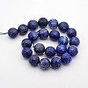 Natural Lapis Lazuli Beads Strands G-J376-51B-14mm-2