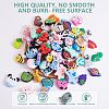 10Pcs 2 Colors Silicone Beads JX772A-8