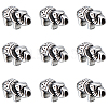 10Pcs 304 Stainless Steel Beads STAS-UN0050-03-1