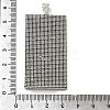 Alloy Pendant Cabochon Settings LS-PALLOY-2418-AS-LF-4