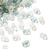 Gradient Color Transparent Frosted Acrylic Beads OACR-M023-06H-1