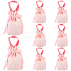 Flower Printed Cloth Drawstring Storage Bags ABAG-WH20010-20B-02-1
