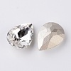 Faceted Teardrop K9 Glass Rhinestone Cabochons RGLA-I001-18x13mm-001-2