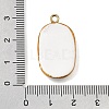 Fruit & Floral & Animals Printed Handmade Porcelain Pendants STAS-Z207-01G-03-3