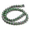 Dyed Natural White Jade Beads Strands G-F764-02F-3