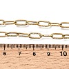 4MM 304 Stainless Steel Textured Paperclip Chain Necklaces for Man and Women SA-CBAB767-10G-5