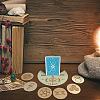 Natural Wood Card Stand for Tarot DJEW-WH0034-01J-4