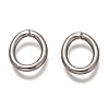 Non-Tarnish 201 Stainless Steel Jump Ring STAS-H136-12D-P-2