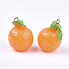 Resin Pendants X-RESI-T028-42-2