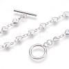 304 Stainless Steel Link Chain Bracelets BJEW-P237-30P-2