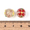 Luminous Handmade Gold Sand Lampwork Beads LAMP-N035-04-4