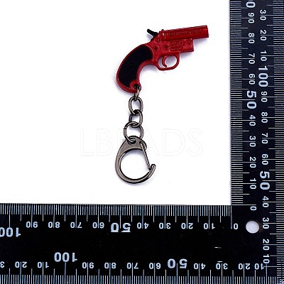 Pistol Weapon Model Pendant Keychain JX509A-1