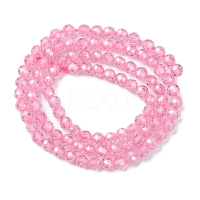 Cubic Zirconia Beads Strands G-G792-47-12C-1