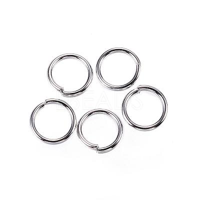 Tarnish Resistant 304 Stainless Steel Open Jump Rings STAS-D448-097P-6mm-1