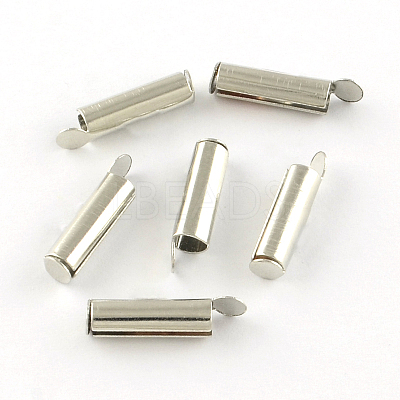 Iron Slide On End Clasp Tubes IFIN-R212-01P-1.6cm-1