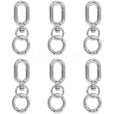 Alloy Swivel Clasps FIND-SP0003-29P-1