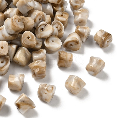 Acrylic Imitation Gemstone Beads MACR-K359-67D-1