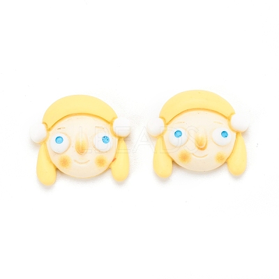 Resin Cabochons CRES-M007-02D-1