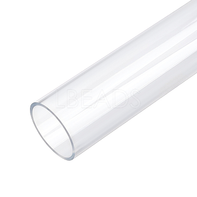 Transparent Acrylic Pipe AJEW-WH0475-51H-1