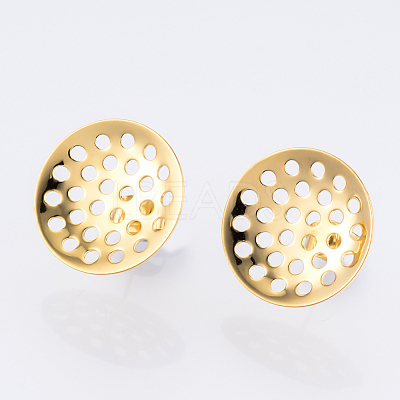304 Stainless Steel Stud Earring Findings LS-STAS-Q231-03B-G-1