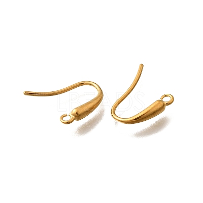 304 Stainless Steel Earring Hooks STAS-D310-01G-05-1