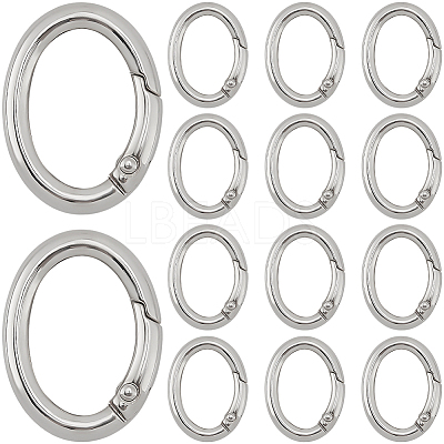 20Pcs Zinc Alloy Spring Gate Rings FIND-SP0004-30P-1