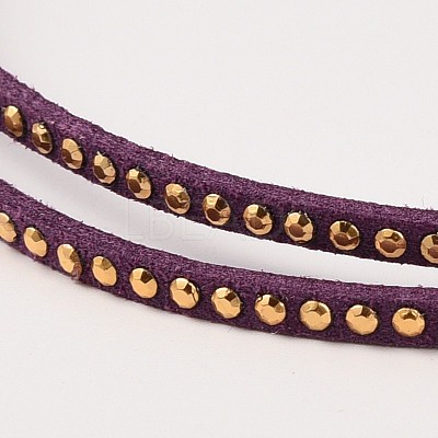 Rivet Faux Suede Cord LW-M002-14-1