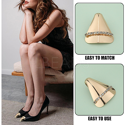 4Pcs 2 Colors Iron Toe Cap Covers FIND-GF0004-91-1