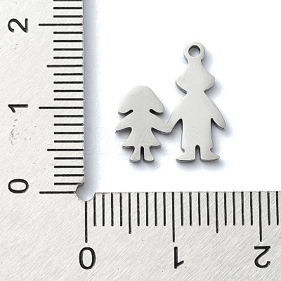 Non-Tarnish 304 Stainless Steel Charms STAS-C097-31P-1