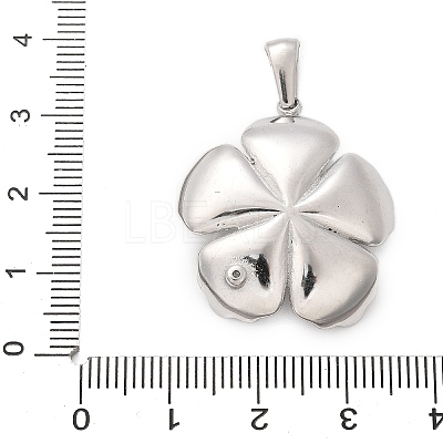 304 Stainless Steel Pendants STAS-Q349-01A-P-1