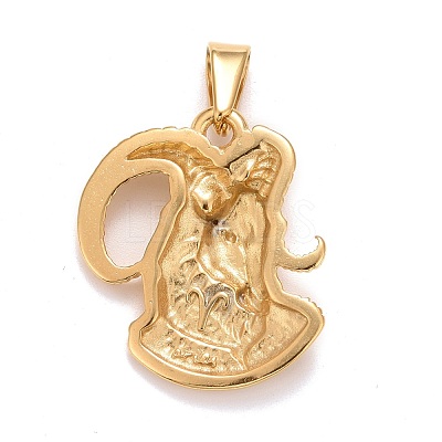 Ion Plating(IP) 304 Stainless Steel Pendants X-STAS-D165-14G-03-1