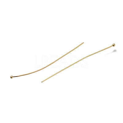 Brass Ball Head Pins KK-H502-03H-G-1