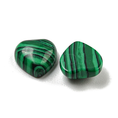 Dyed Synthetic Malachite Cabochons G-H309-01-09-1