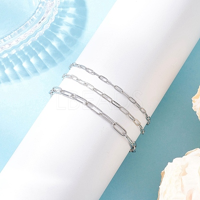 3Pcs 304 Stainless Steel Bracelets BJEW-JB12463-1