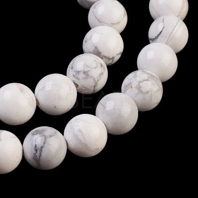 Natural Howlite Beads Strands X-TURQ-G090-8mm-1