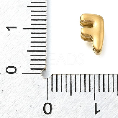 Ion Plating(IP) 304 Stainless Steel Slide Charms STAS-B075-37G-F-1