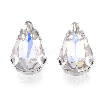 Sew on Rhinestone Montee Beads KK-T071-03C-1
